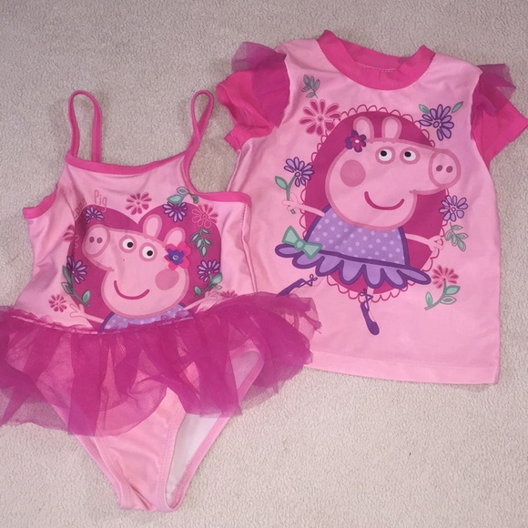 peppa pig bathing suit